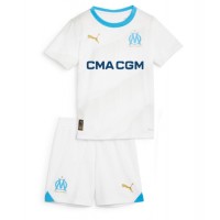 Olympique de Marseille Fußballbekleidung Heimtrikot Kinder 2023-24 Kurzarm (+ kurze hosen)